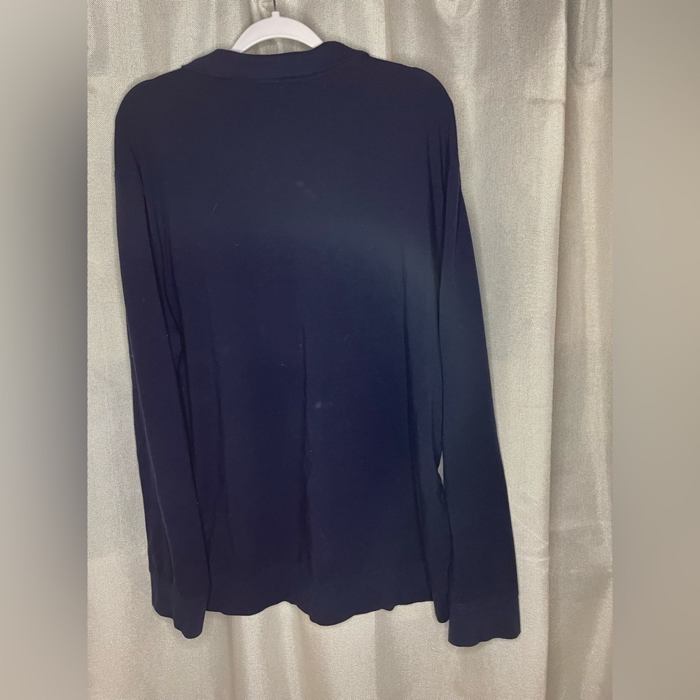 New Polo Ralph Lauren Men's Luxury Jersey Quarter-Zip Pullover XXL Navy‌‌‌‌‍‍‍‍‍ - Picture 7 of 11